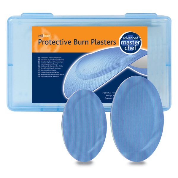 BLUE ADVANCED BURN PLASTERS- Box of 25410