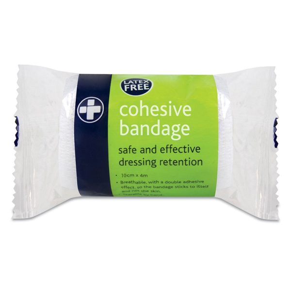 Cohesive Bandage Latex Free 10cm x 4m437