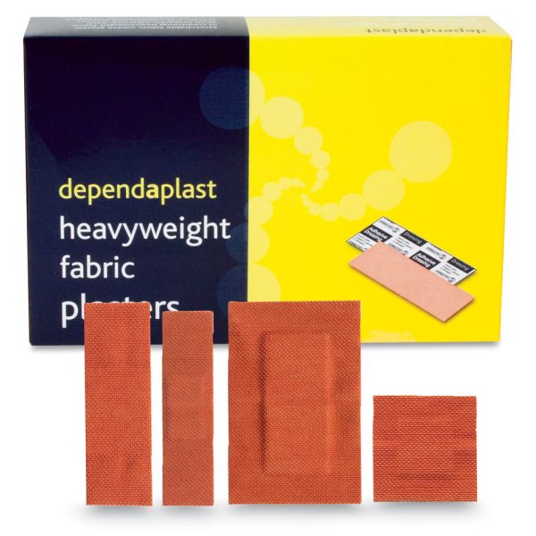 Dependaplast Fabric Plasters Assorted Box of 100516