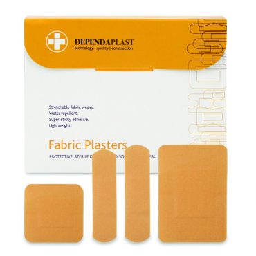 Dependaplast Fabric Plasters Assorted Box of 100