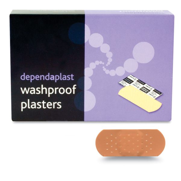 Dependaplast Washproof Plasters 4cm x 2cm Box of 100530