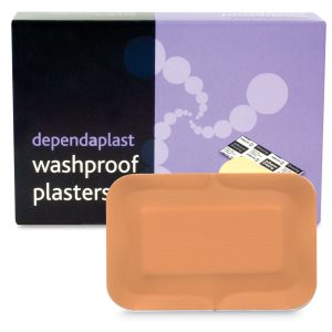 Dependaplast Washproof Plasters 7.5cm x 5cm Box of 50535