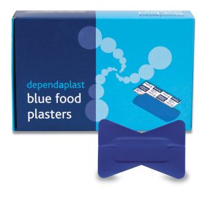 Dependaplast Blue Food Area Fingertip Box of 50548
