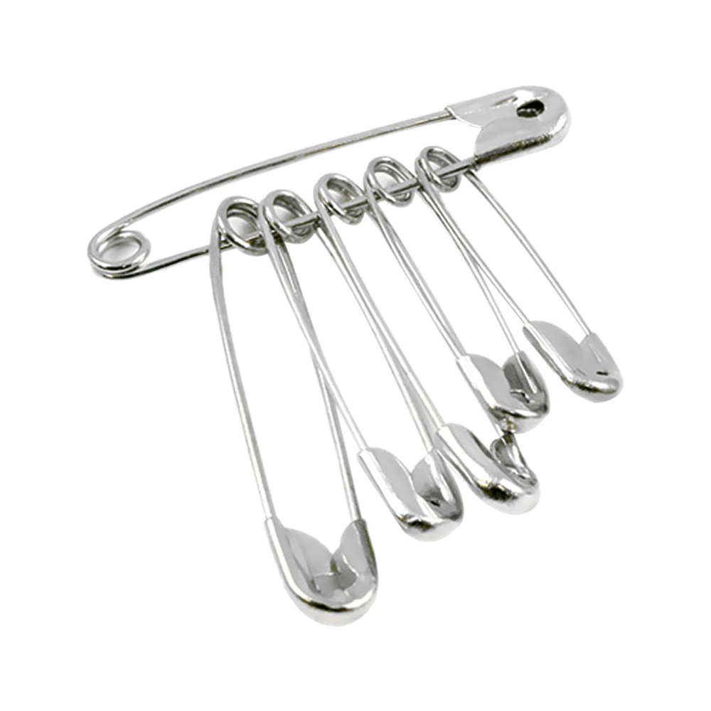 Safety Pins Pack Of 6 Arasca Medical Equipment Trading Llc
