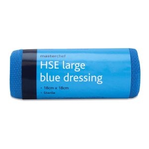 Blue Large HSE Dressing 18cm x 18cm943