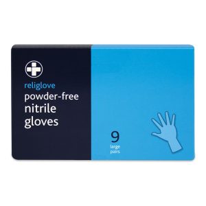 Blue Nitrile Gloves 9 pairs949
