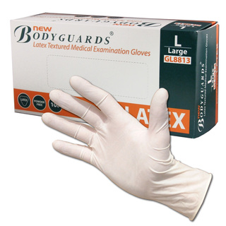 non powdered latex gloves