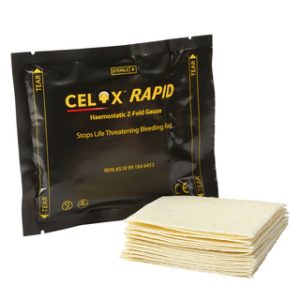 Celox Rapid Haemostatic Gauze Z-Fold Version - Non CeDR/658USA