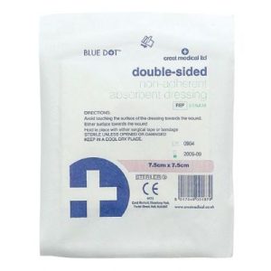 Low- adherent absorbent dressingF11807
