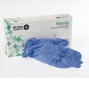 Nitrile Powder free extra sensitive gloves - Small