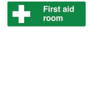 First aid room sign 30 x 10cmF90198