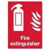 Fire extinguisher Sign - 15 x 20cm .F90408