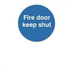 Fire Door Keep Shut SignF90434