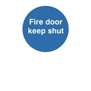 Fire Door Keep Shut SignF90434