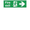 Fire Exit Sign - RightF90436