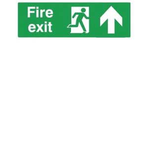 British Standard Fire Exit Signs - Fire Exit UpF90455