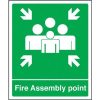 Fire Assembly Point SignF90546