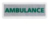Reflective ambulance badge largeF91124