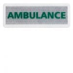 Reflective ambulance badge largeF91124