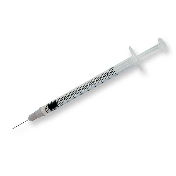 Syringe size accuracy chart for sale
