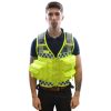 Bastion EMS 5 Pocket Tactical Vest In Yellow/GreenPC/321