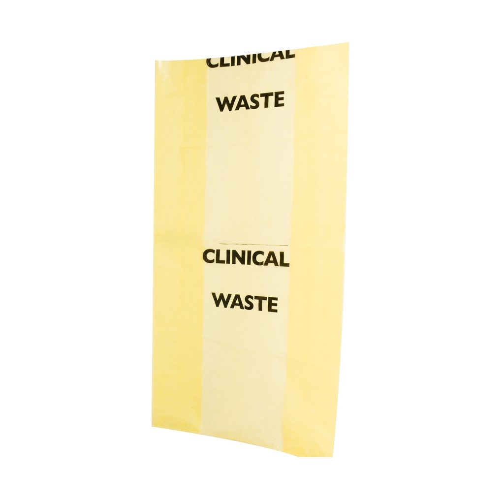 Yellow Clinical Waste Bag Large Arasca Medical Equipment Trading Llc