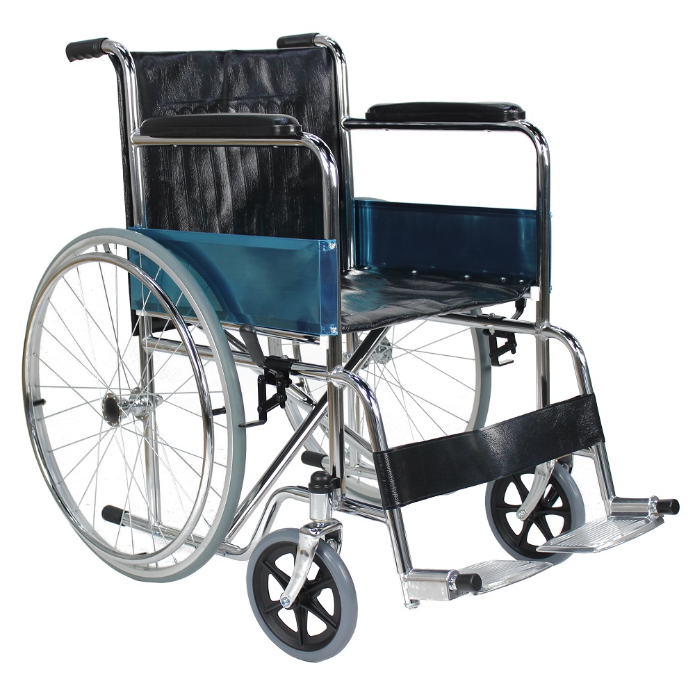 BASIC STEEL WHEELCHAIR