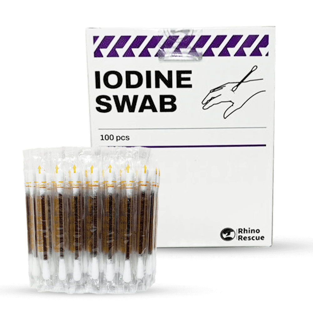 Iodine Swab Stick - pk of 100