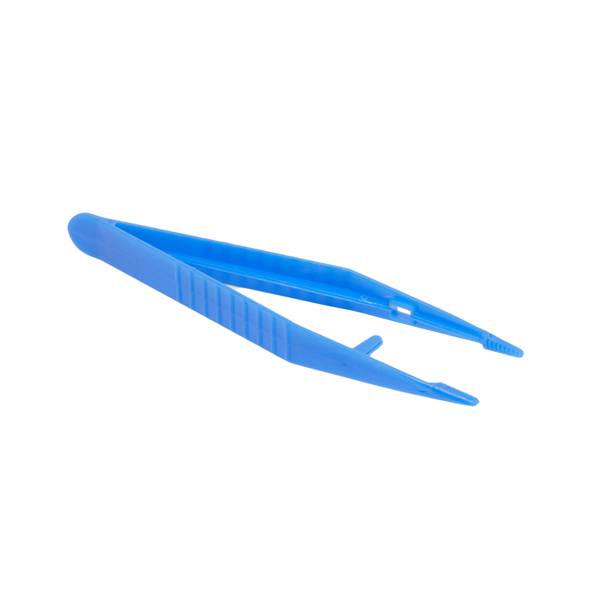 Plastic Tweezers Blue 10.5cm