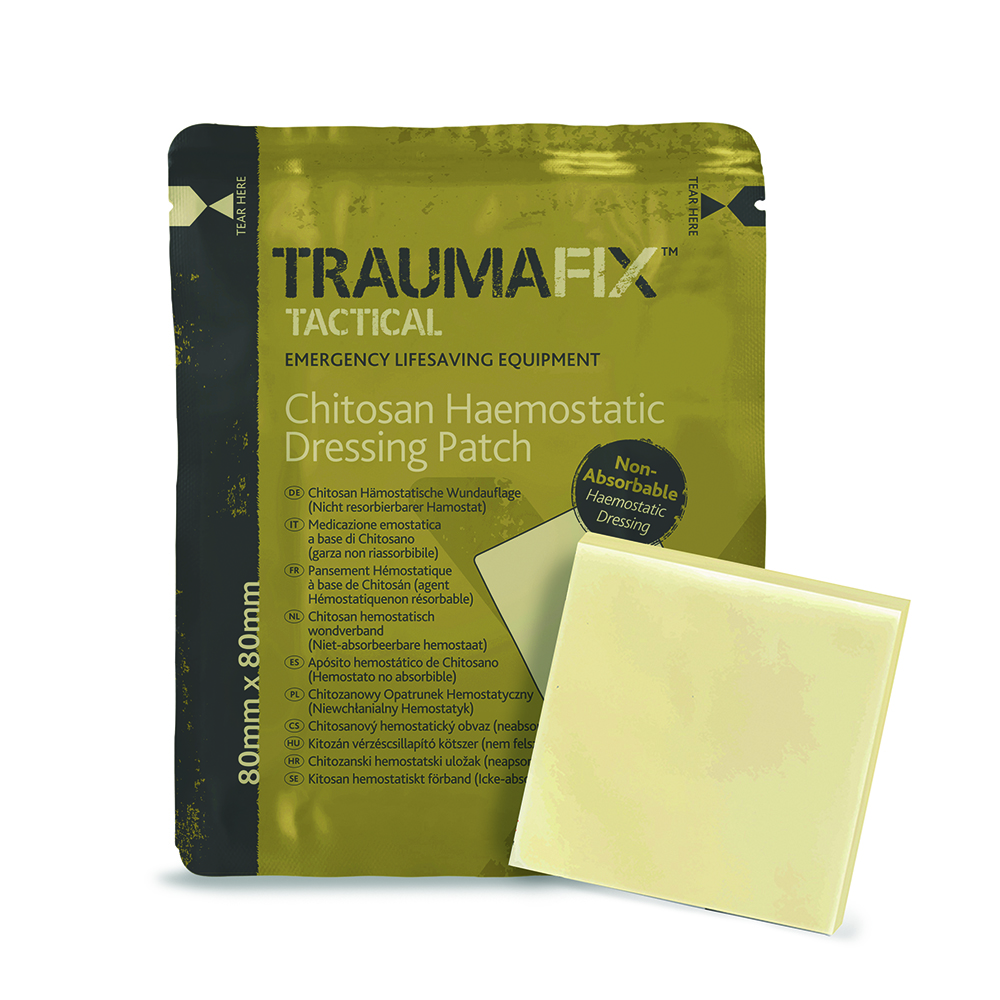 TraumaFix Axiostat 8x8cm Haemostatic Patch